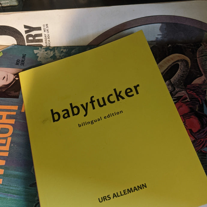 Review: Babyfucker by Urs Allemann