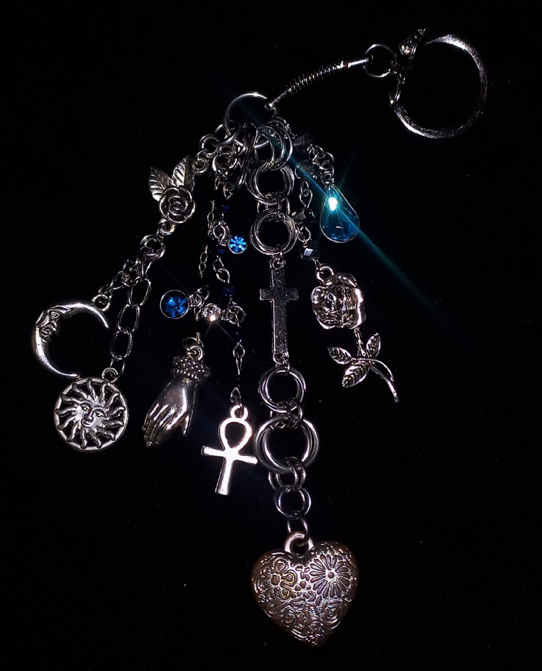 Maximalist Chainmail Bag Charm